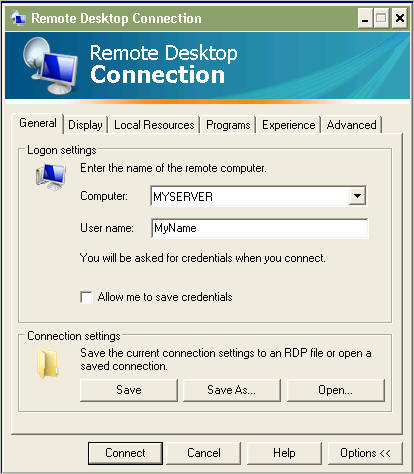 reinstall remote desktop connection windows xp